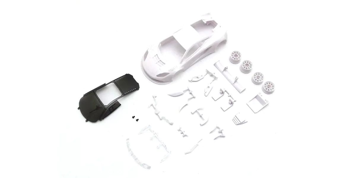 McLaren12C GT3 2013 White Body with Rim for RWD