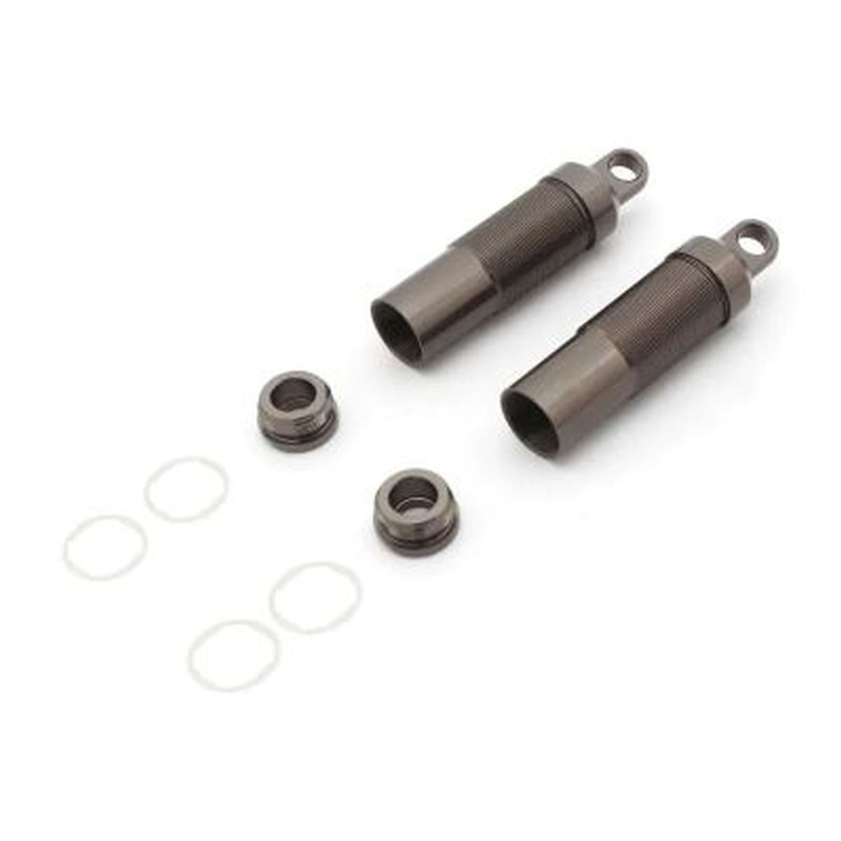 Rear Shock Case (Gunmetal/2pcs