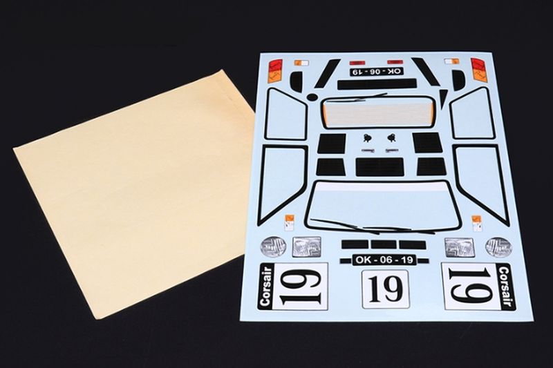R5 Turbo Clear Body (210mm), for M-Chassis