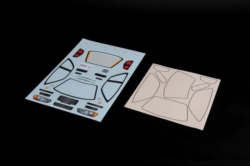 R34 M Clear Body (210mm), for M-Chassis