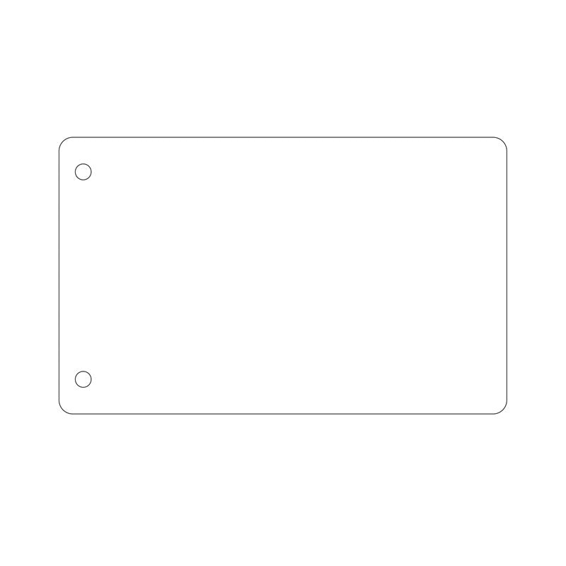 TrickWhip Flag Blank White