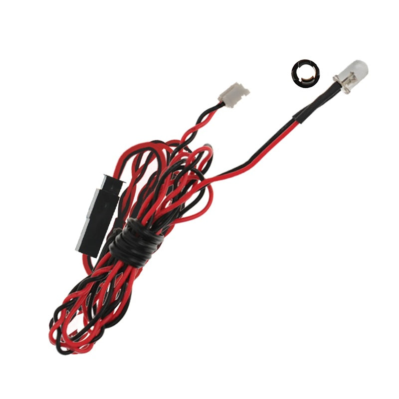 Extended Length 5mm Red Airplane LED, 39" Wire Length