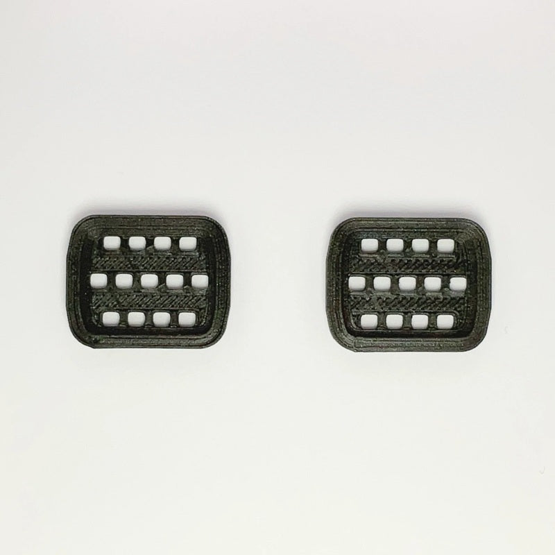 19mm Rectangular Headlight Buckets