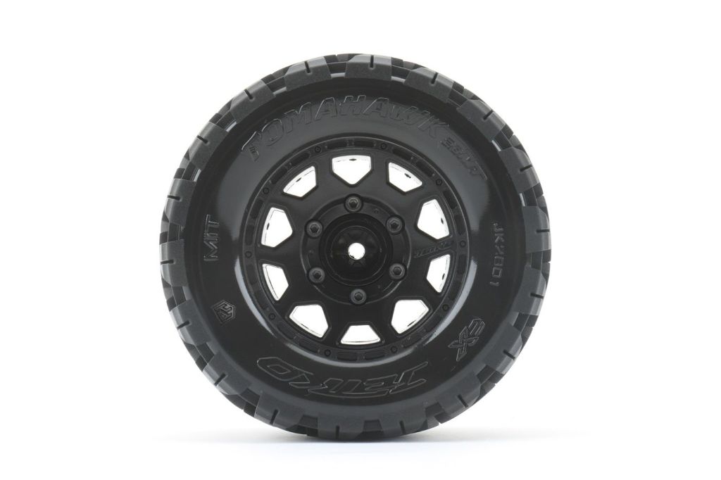 1/10 2.8 MT Tomahawk Belted Tires (2) with Removable Hex