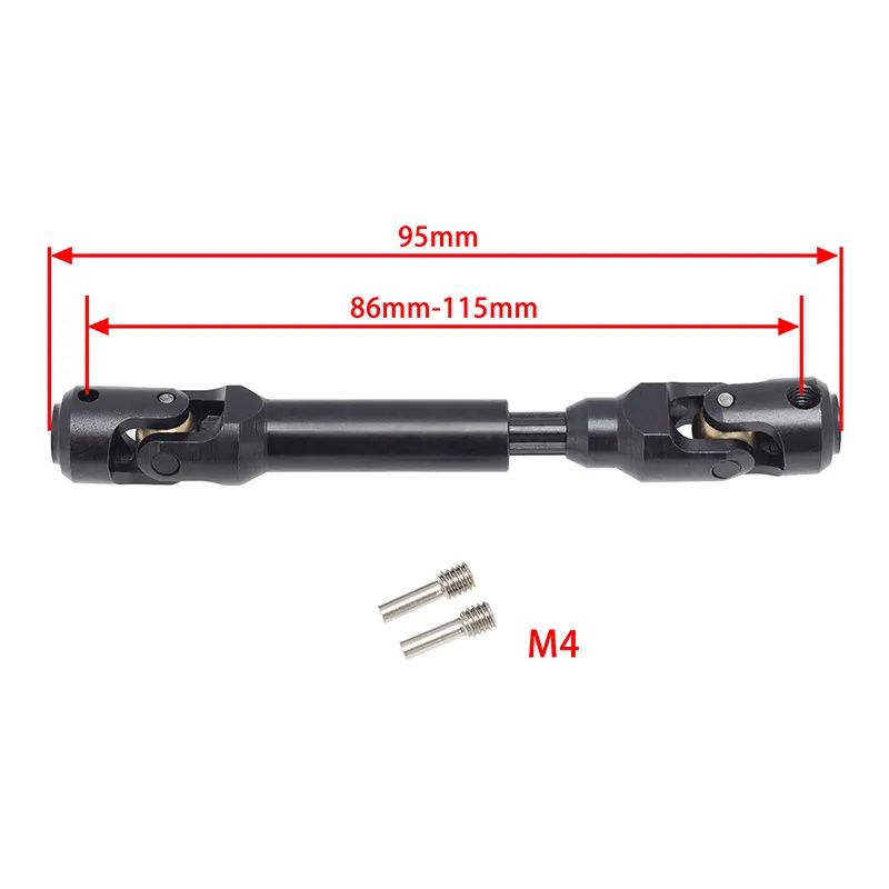 Universal Spline Drive Shaft CVD 86-115mm (1) TRX-4 Wraith