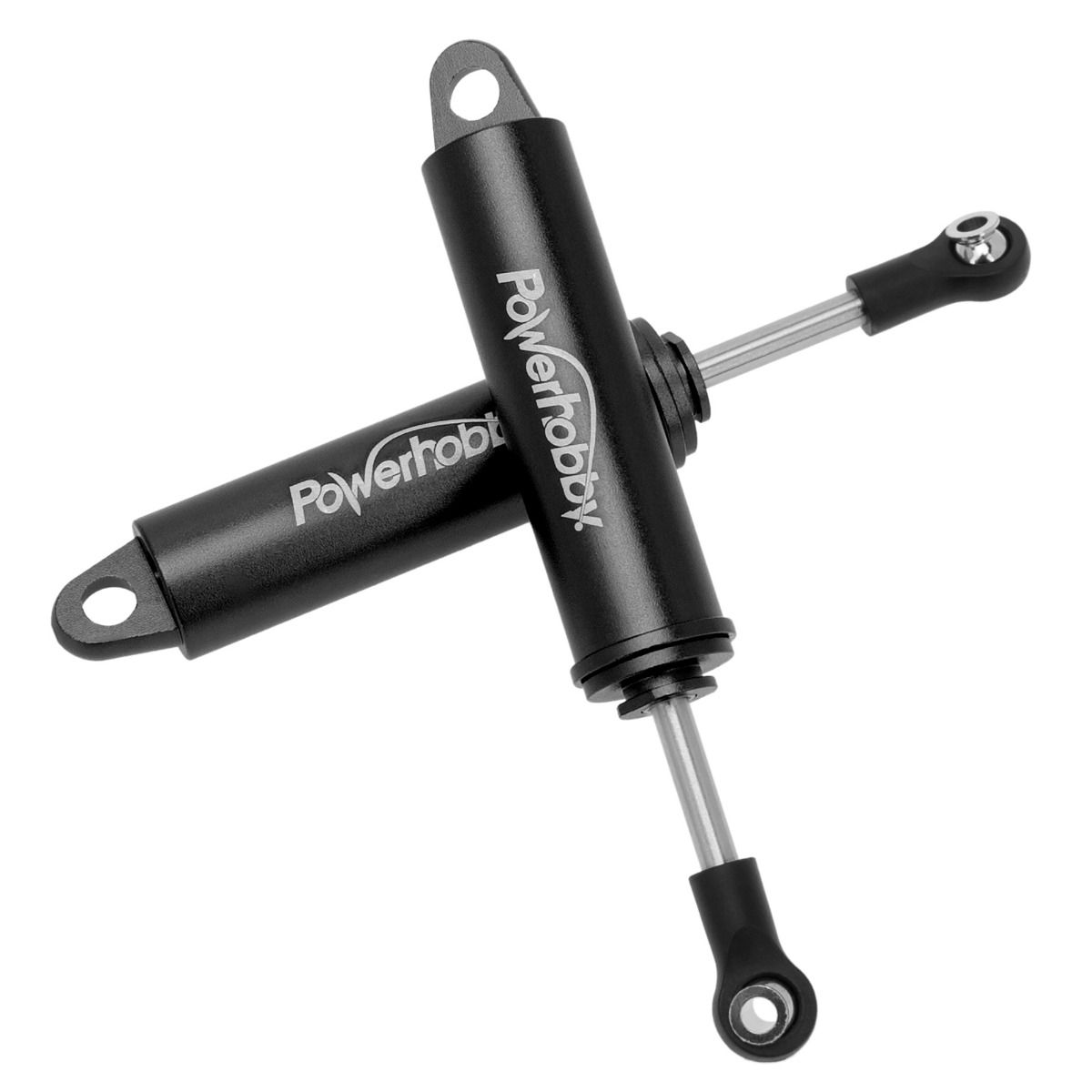 90mm Promatics Two Stage Internal Spring Shocks, Black