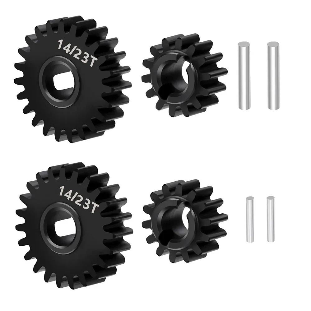 Hardened Steel 14T + 23T Portal Gears Redcat Ascent-18 – Truth Motorsports