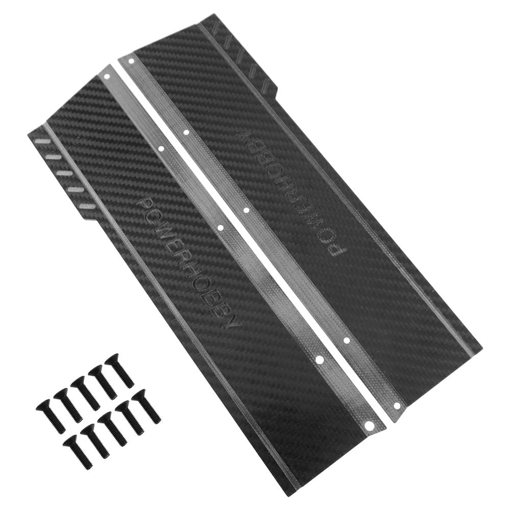 Carbon Fiber Side Skirt, for Arrma Infraction 6S