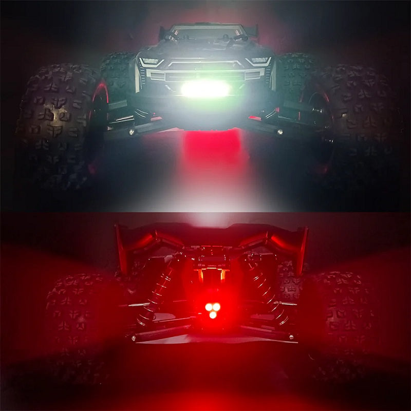 Front / Rear Lights LED Light Kit, for 1/8 Arrma Kraton 6S