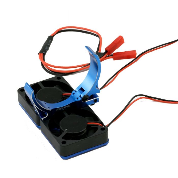1/8 Aluminum Heatsink 40mm Dual High Speed Cooling Fans