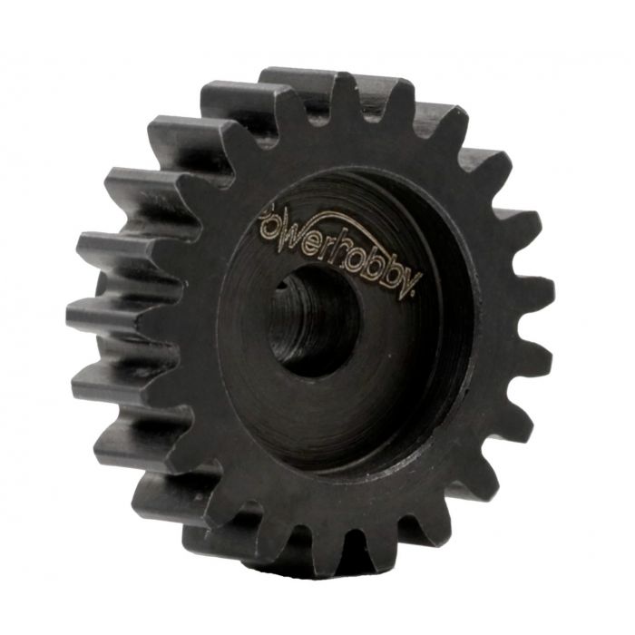 Hardened Steel 19T Mod1 5mm Pinion Gear with 2 Grub Screws