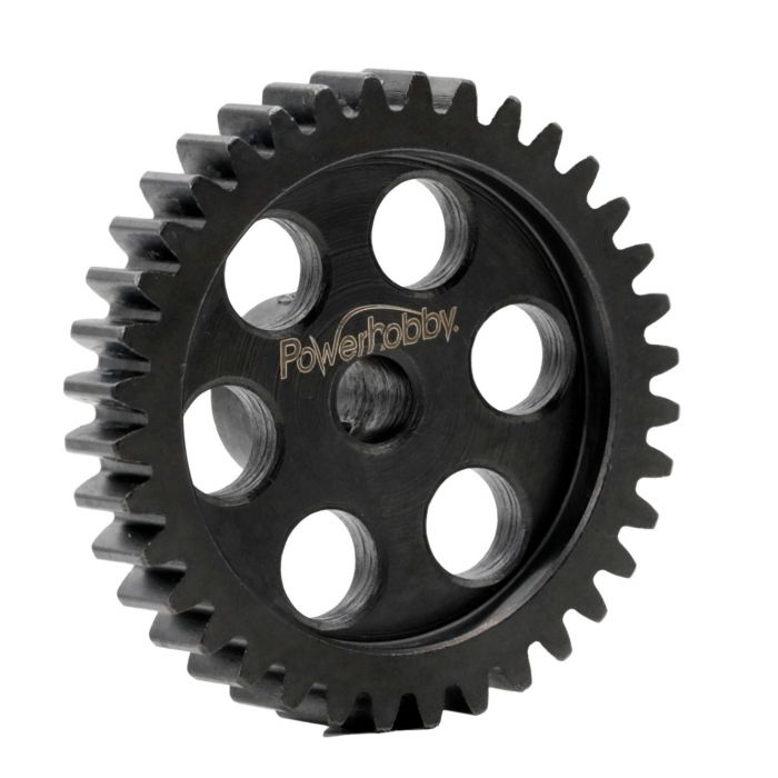 Hardened Steel 36T Mod1 5mm Pinion Gear with 2 Grub Screws