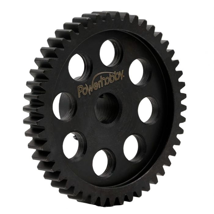 Hardened Steel 45T Mod1 8mm Pinion Gear with 2 Grub Screws