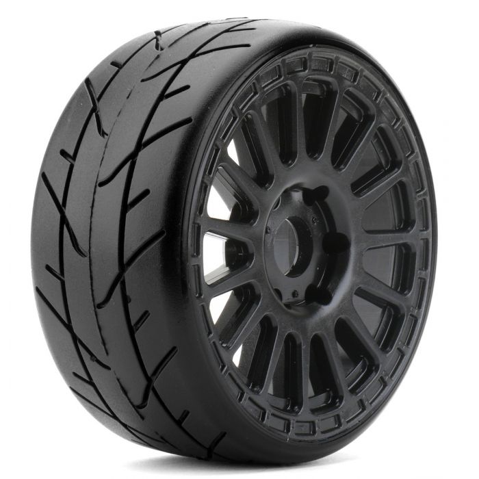 1/8 GT Atomic Belted Pre-Mounted Tires 17mm Soft