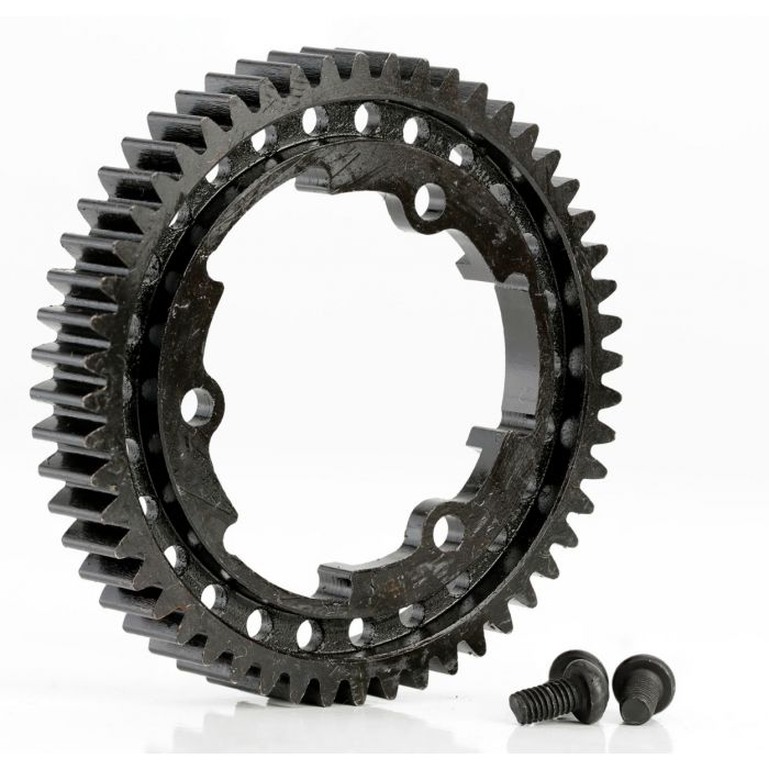 54T Hardened Steel Mod 1 Spur Gear, for Traxxas E-Revo /