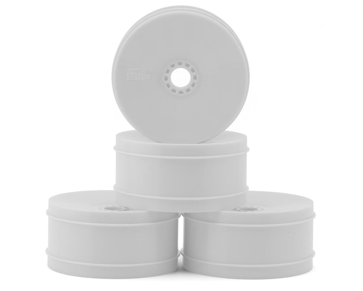 ProTek RC 83mm Concave 1/8 Buggy Wheels (White) (4)