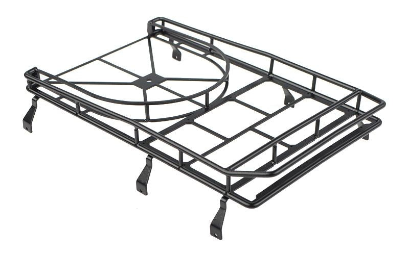 Roof Rack w/Tire Mount and IPF Lights, for Gelande II D90