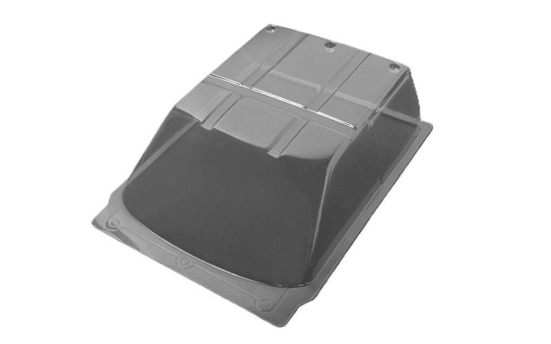 Mojave II Four Door Clear Lexan Windshield
