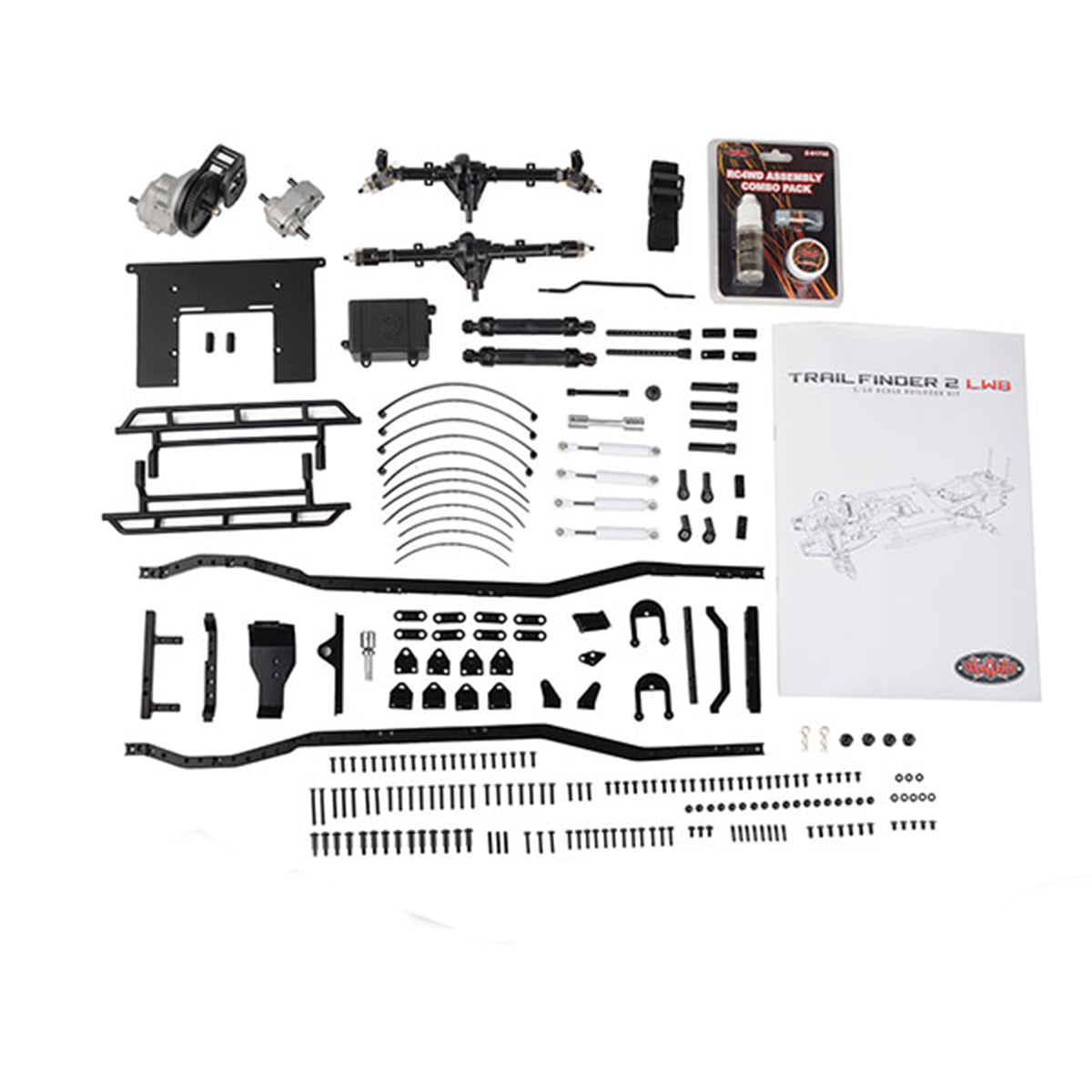 RC4WD Trail Finder 2 "LWB" 1/10 Scale Builders Kit