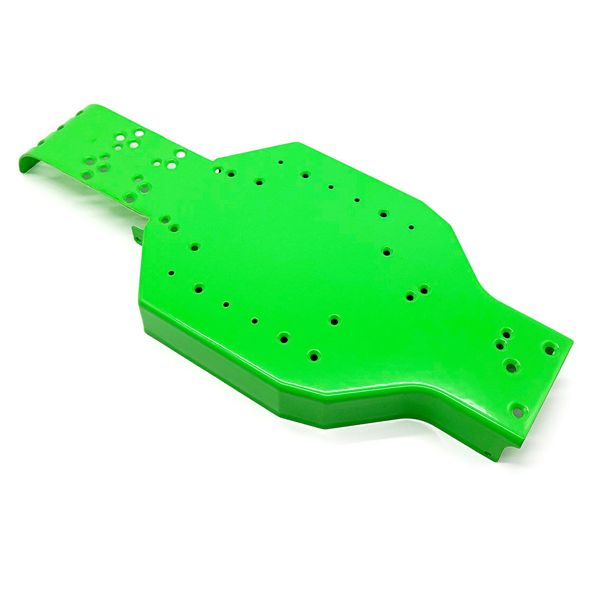 Authentic RC10 Chassis - Powdercoated in Retro Green