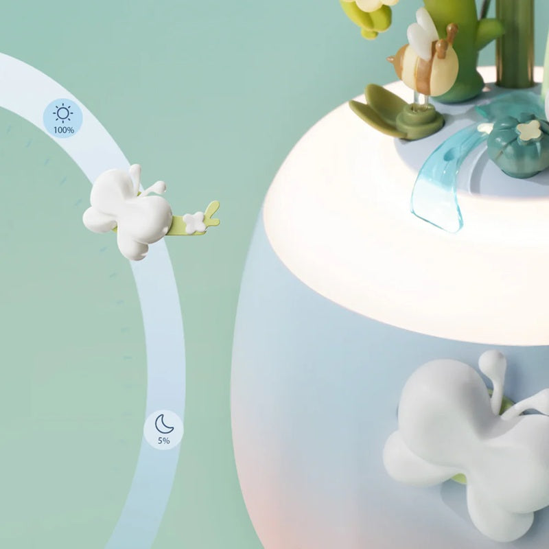 Floral Art Starry Camellia Lamp