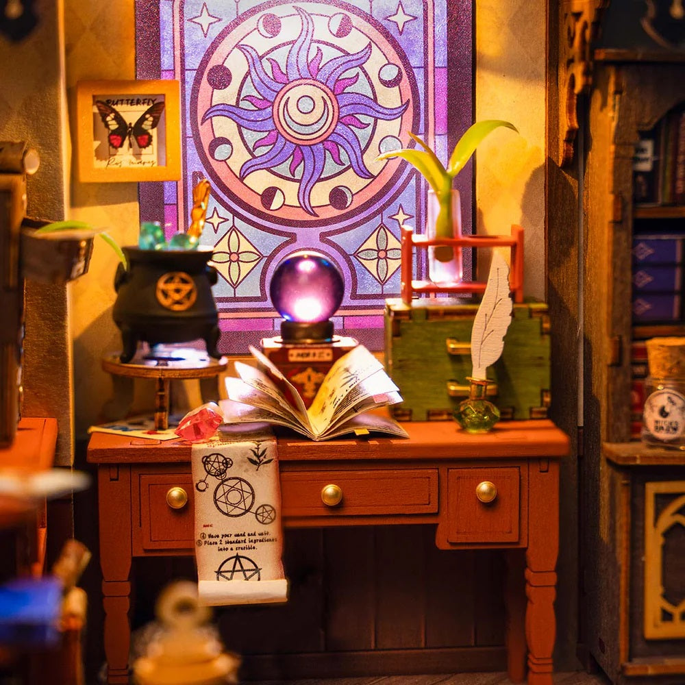 The Magic Study DIY Miniature House