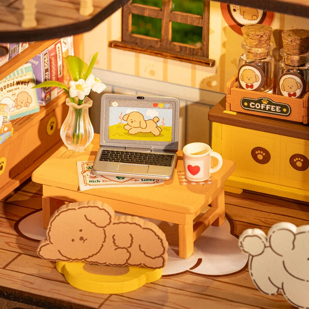 Puppy's Cozy Villa DIY Miniature House