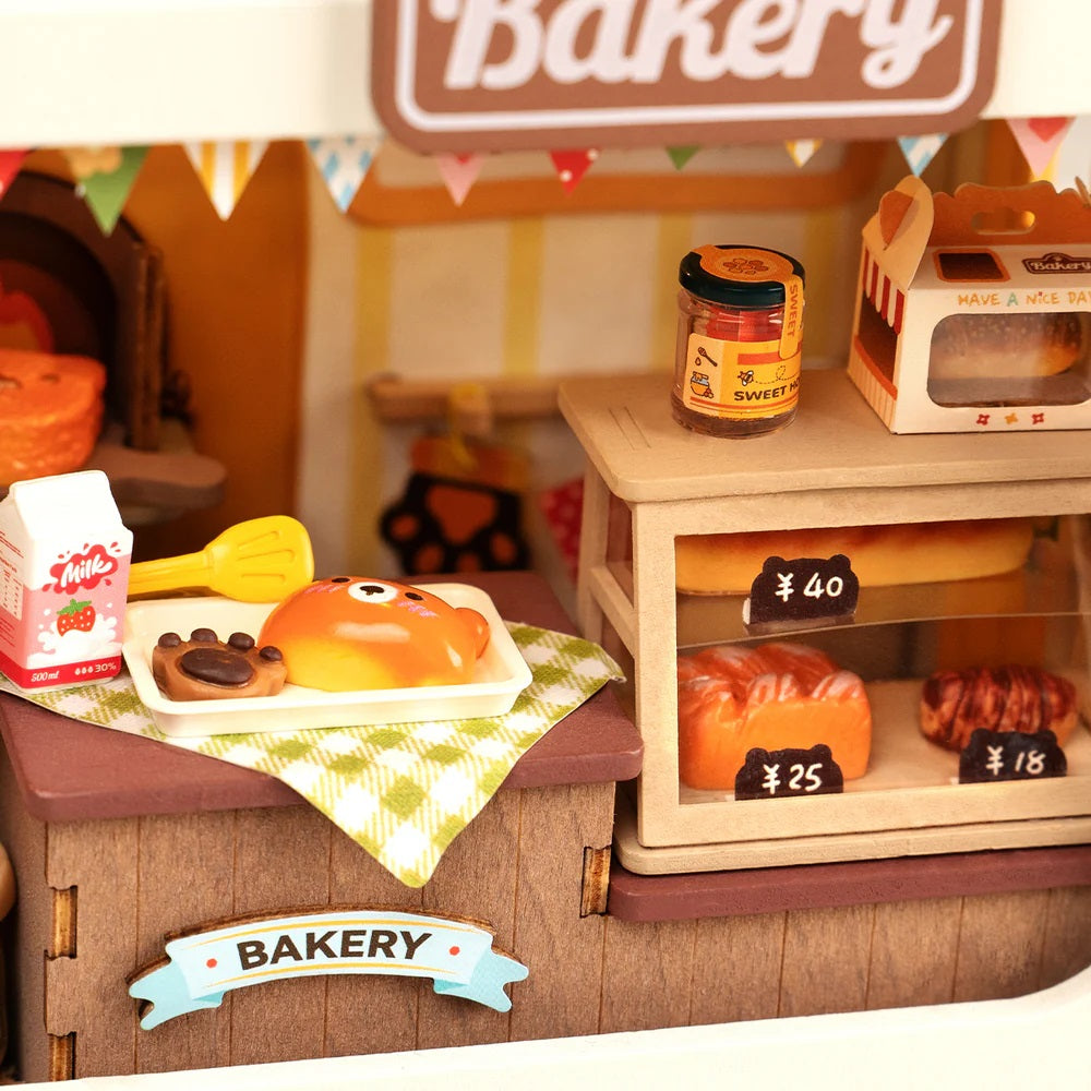 Teddy's Breadbox Shop DIY Miniature House Kit