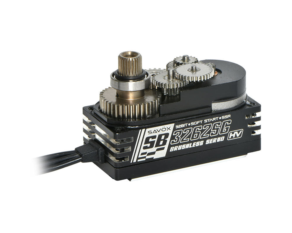 High Torque, High Voltage Brushless Servo, Black Edition