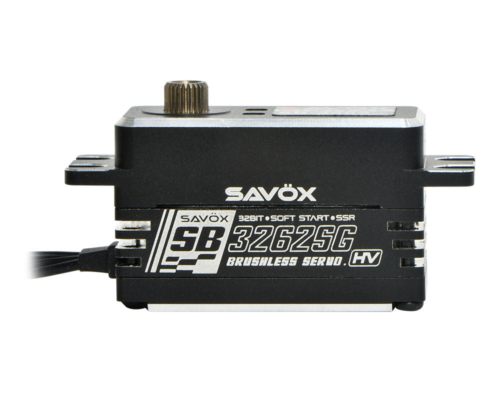 High Torque, High Voltage Brushless Servo, Black Edition