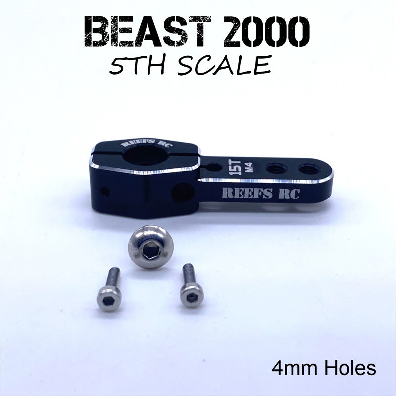 Single HD Horn 15T 4mm Holes - 5th Scale
