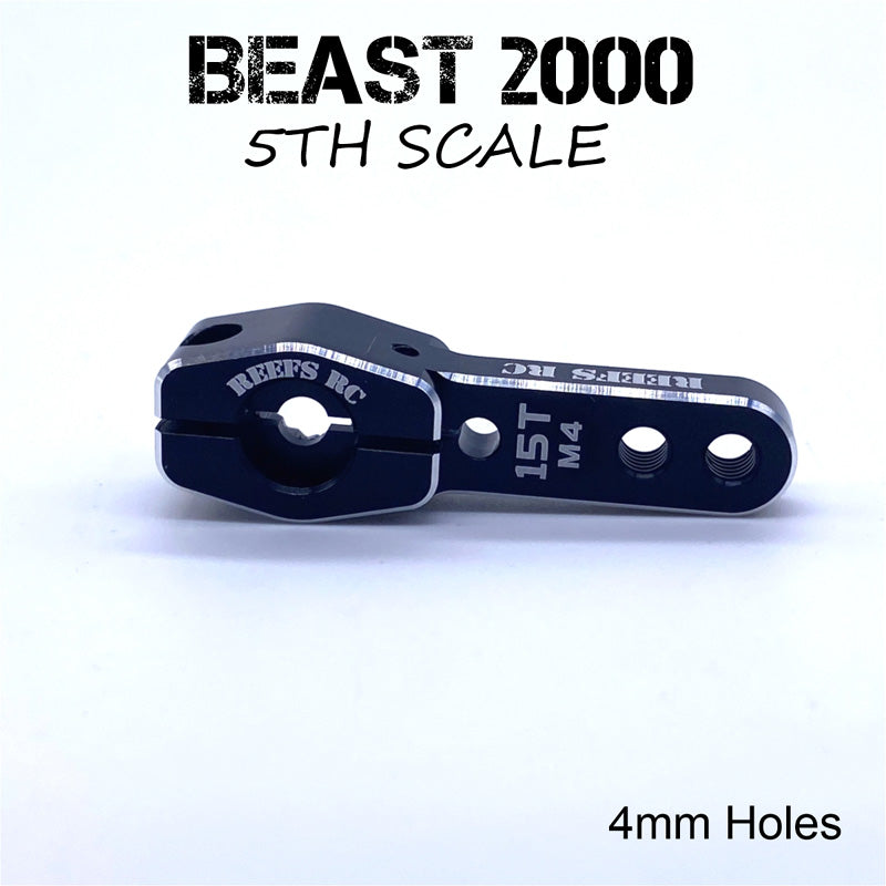 Single HD Horn 15T 4mm Holes - 5th Scale