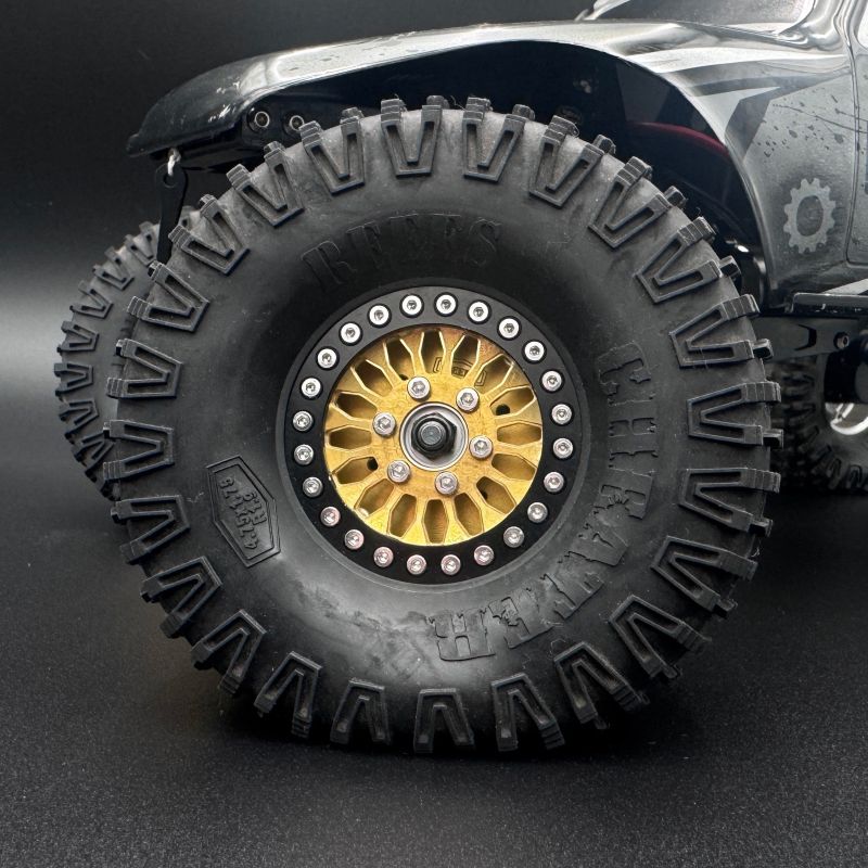 Brass 1.9 "Shield" Wheel Face (2)