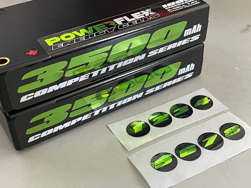 Shorty LiPo - 2S - 7.4 - 100C - 3500mAh - Green