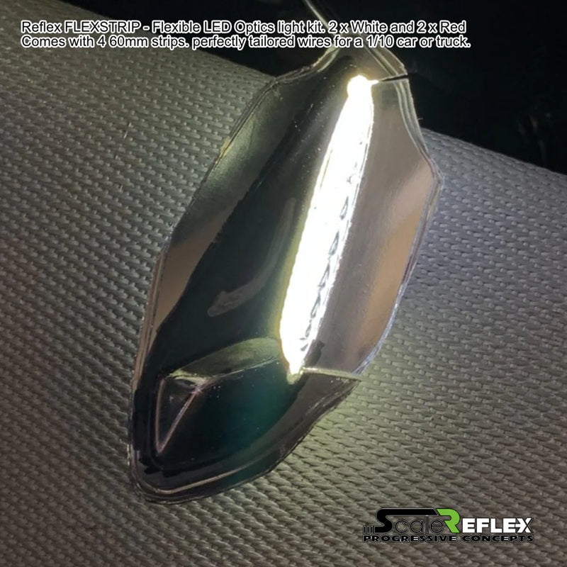 Flexstrip - Flexible LED Optics Light kit. 2 x White