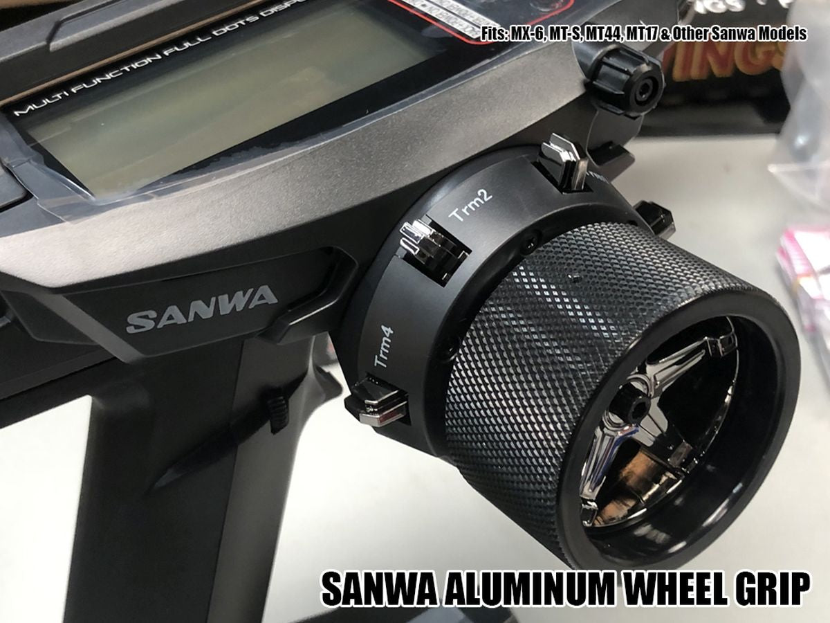 Wheel Grip / Sanwa / Black