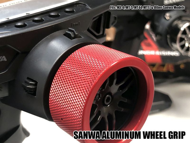 Wheel Grip / Sanwa / Red