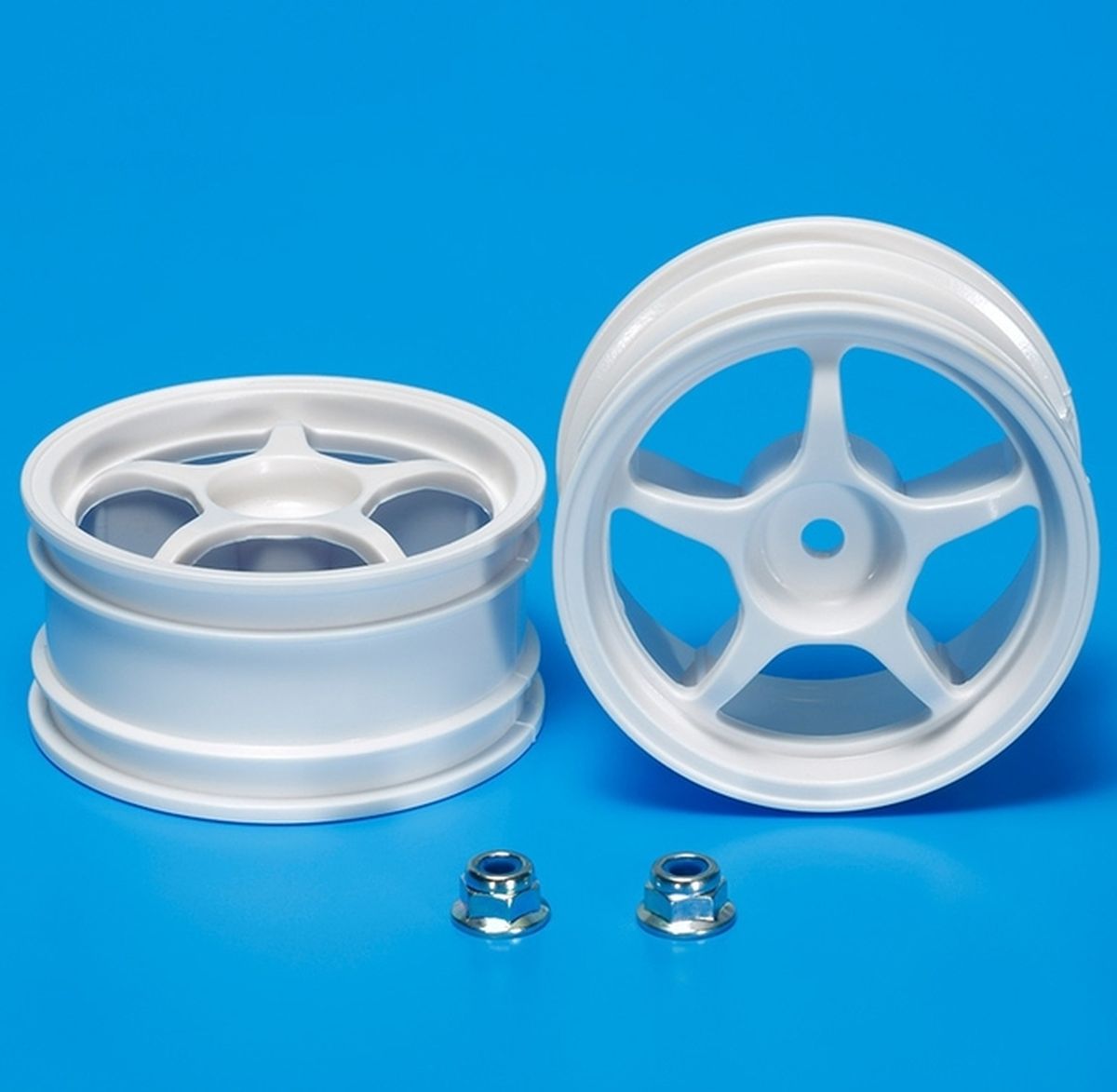 RC One-Piece Spoke Wheels, 1/10 (1 Pair)