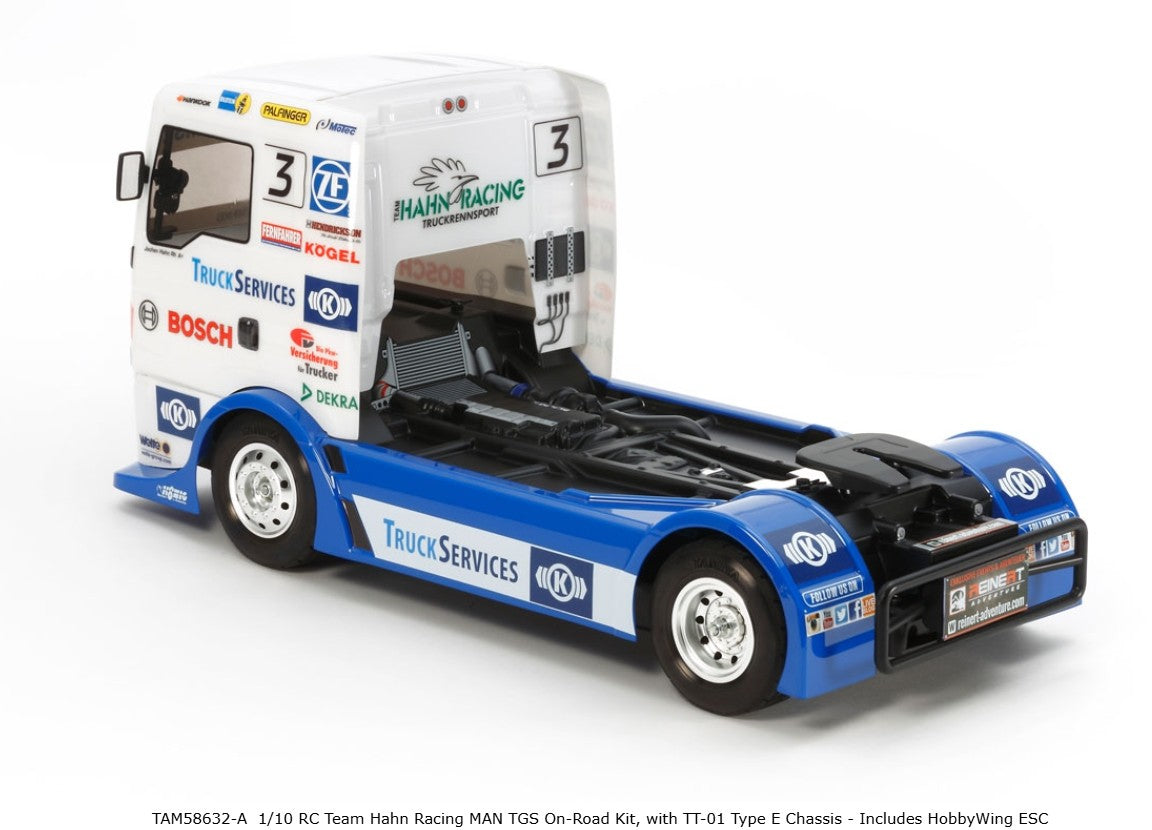 1/10 RC Team Hahn Racing MAN TGS On-Road Kit, w/ TT01 Type