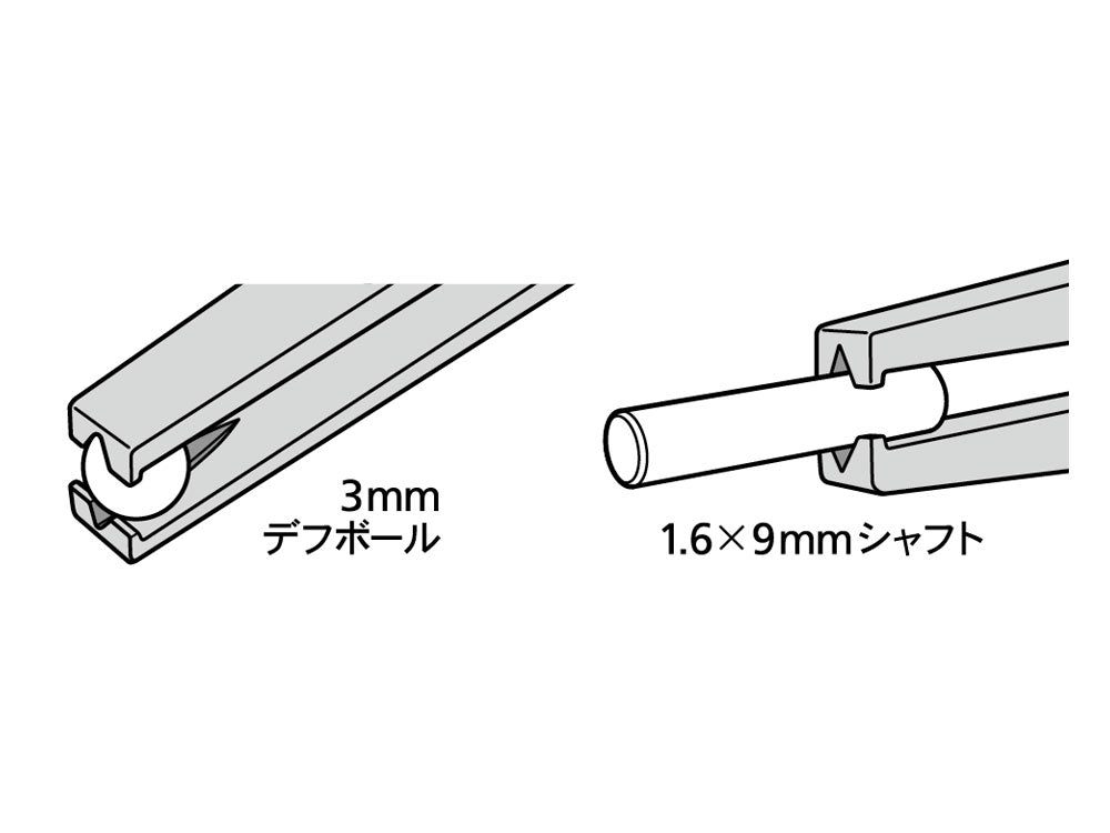 HG Tweezers (Grip Type Tip)