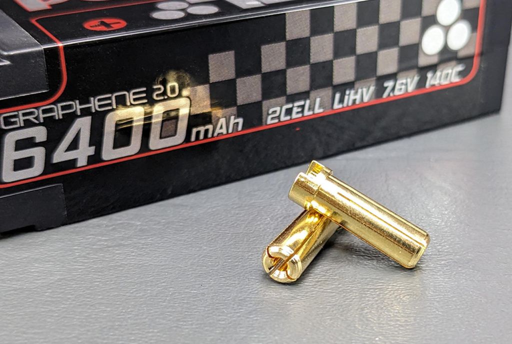 2S HV 7.6V 6400mAh 140C Shorty 5mm Bullets