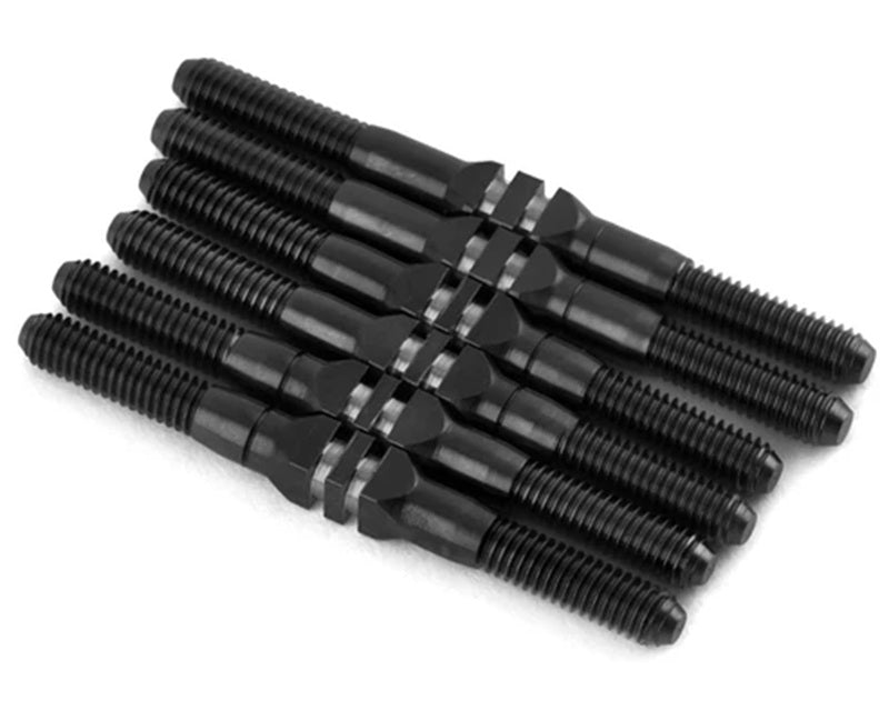 Team Associated B74.2 HyperMax Ti Turnbuckles (Black)