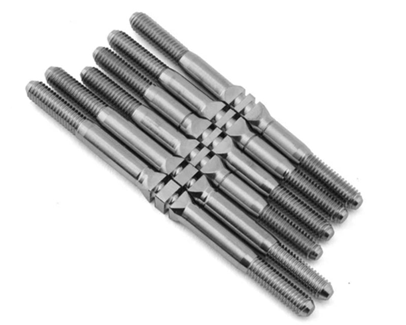 Custom Works Outlaw 5 HyperMax Ti Turnbuckles (Natural)