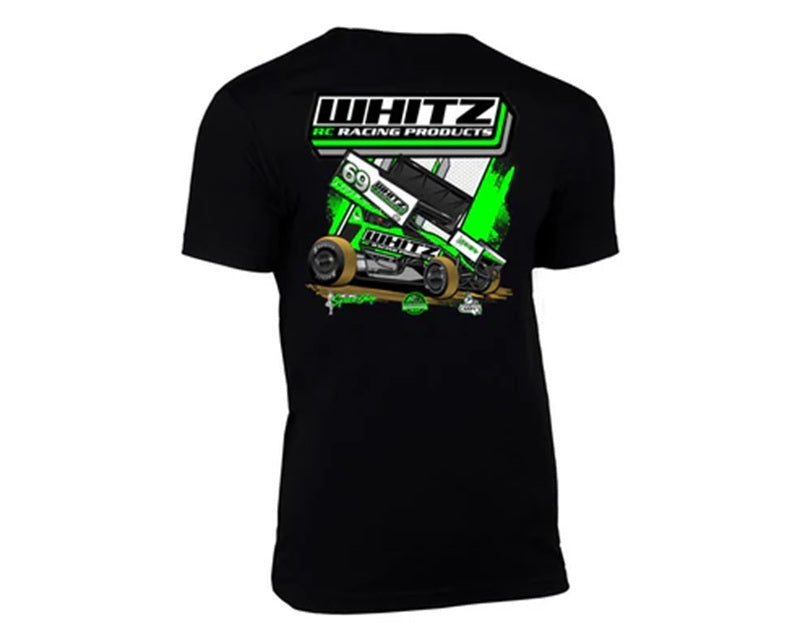 #SprintCar T-Shirt (Black)(X-Large)