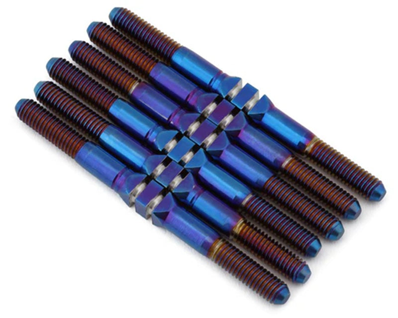 Losi 22s Sprint Car HyperMax Ti Turnbuckles (Blue)