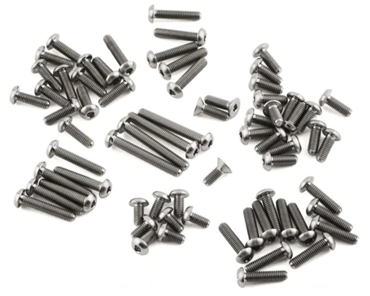 TLR 22X HyperLite Titanium Upper Screw Kit, Natural