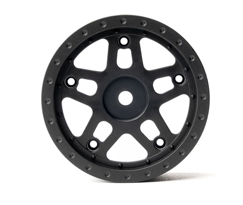 1/10 Whiplash Rear 2.2" 12mm Sprint Car Wheels (2) (Blue)