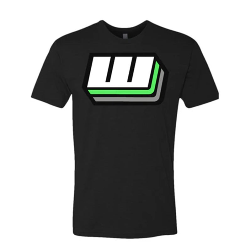 #FlyTheW T-Shirt (Black)(Medium)