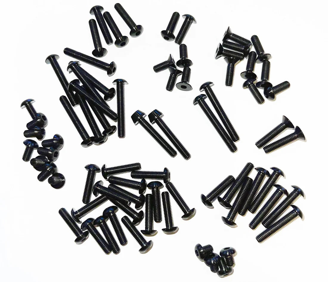 XRAY XB2 2025 HyperLite Titanium Upper Screw Kit,