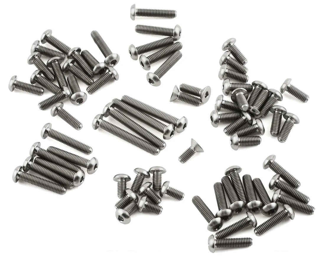 XRAY XB2 2025 HyperLite Titanium Upper Screw Kit,